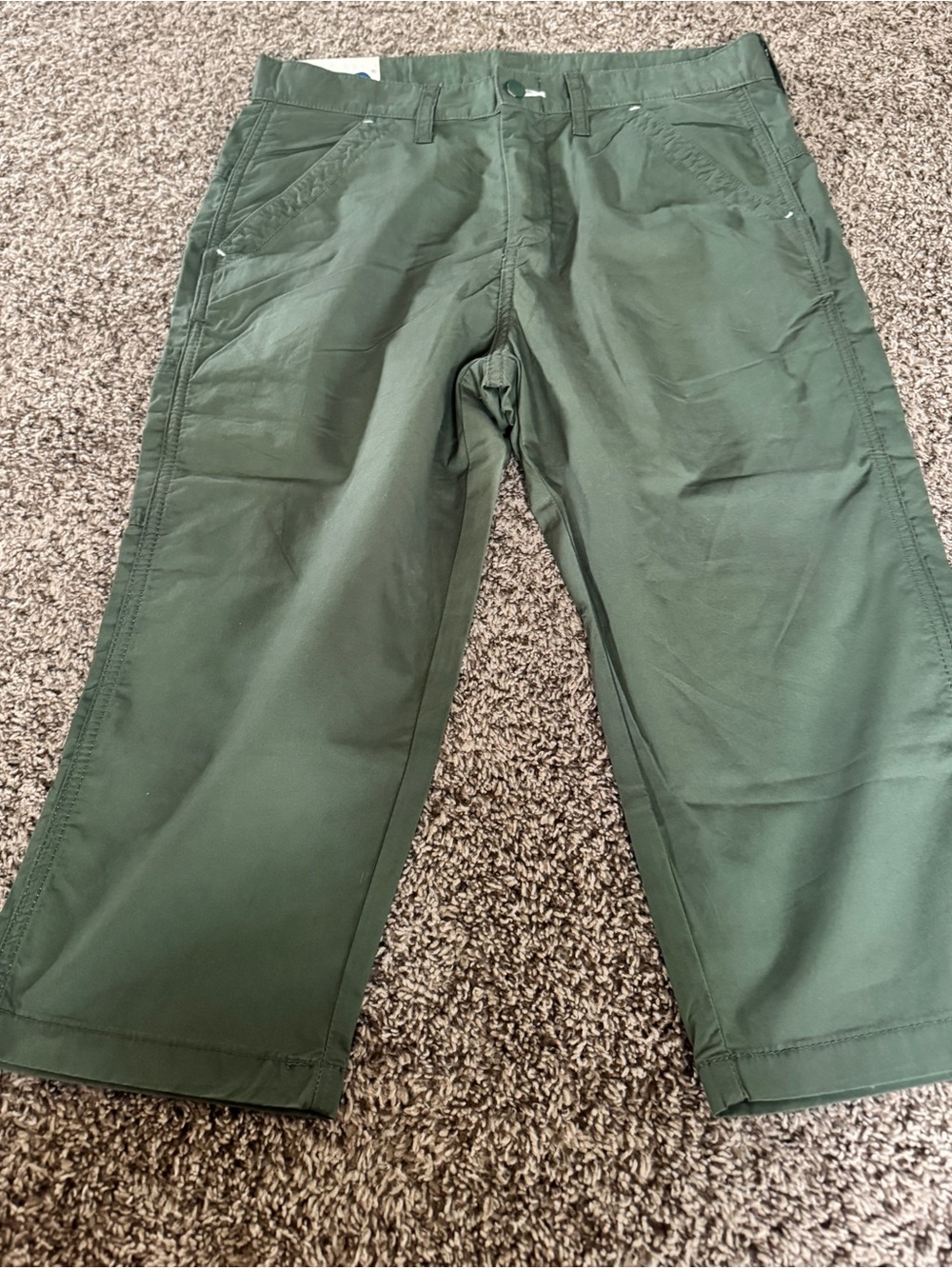 Lee Olive Green Straight Chinos